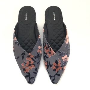 BIRDIES The Swan Cherry Blossom Mule Flats Women’s Size 12